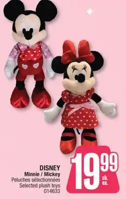 Jean Coutu DISNEY Mickey Selected plush toys offer