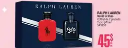 Jean Coutu RALPH LAUREN World of Polo 2-pc. gift set offer