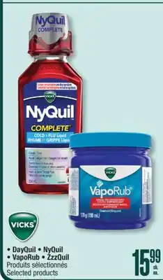 Jean Coutu VICKS Selected products offer