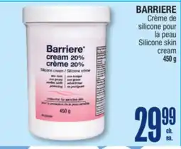 Jean Coutu BARRIERE Silicone skin cream offer