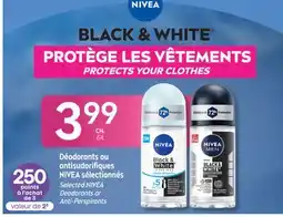 Jean Coutu NIVEA Deodorants or Anti-Perspirants offer
