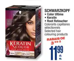 Jean Coutu SCHWARZKOPF • Color Ultime • Keratin • Root Retoucher Selected hair colouring products offer