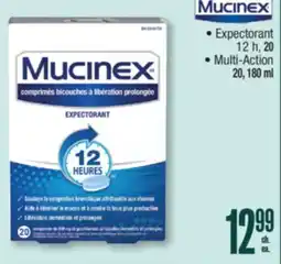 Jean Coutu MUCINEX offer