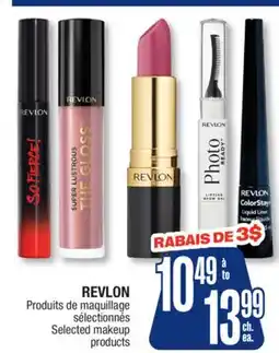Jean Coutu REVLON Selected makeup products offer