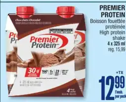 Jean Coutu PREMIER PROTEIN High protein shake offer
