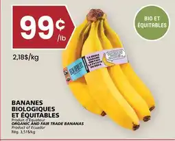 Rachelle-Bery Grocery ORGANIC AND FAIR TRADE BANANAS offer