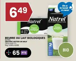 Rachelle-Bery Grocery NATREL ORGANIC BUTTER OR MILK offer