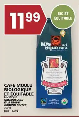 Rachelle-Bery Grocery MYSTIQUE ORGANIC AND FAIR TRADE GROUND COFFEE offer