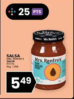 Rachelle-Bery Grocery MRS. RENFRO'S SALSA offer