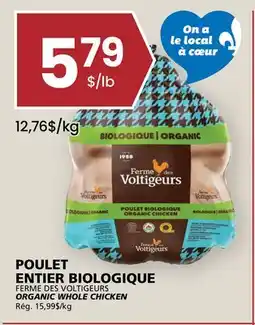 Rachelle-Bery Grocery FERME DES VOLTIGEURS ORGANIC WHOLE CHICKEN offer