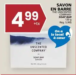 Rachelle-Bery Grocery THE UNSCENTED COMPANY SOAP BAR offer