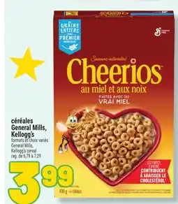 Marché Richelieu CÉRÉALES GENERAL MILLS, KELLOGG'S | GENERAL MILLS, KELLOGG'S CEREAL offer