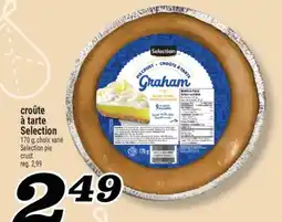 Marché Richelieu CROÛTE À TARTE SELECTION | SELECTION PIE CRUST offer