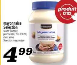 Marché Richelieu MAYONNAISE SELECTION | SELECTION MAYONNAISE offer