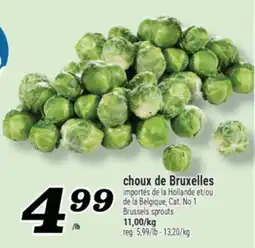 Marché Richelieu CHOUX DE BRUXELLES | BRUSSELS SPROUTS offer