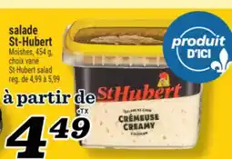 Marché Richelieu SALADE ST‑HUBERT | ST-HUBERT SALAD offer