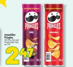 Marché Richelieu CROUSTILLES PRINGLES | PRINGLES POTATO CHIPS offer