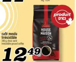 Marché Richelieu CAFÉ MOULU IRRÉSISTIBLE | IRRÉSISTIBLE GROUND COFFEE offer