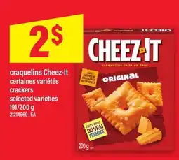 Maxi CRAQUELINS CHEEZ-IT | CRACKERS, 191/200 G offer