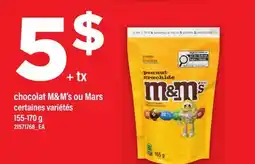 Maxi CHOCOLAT M & M'S OU MARS offer