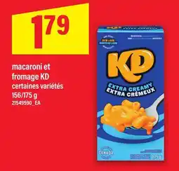 Maxi MACARONI ET FROMAGE KD, 156/175 G offer