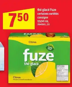 Maxi THÉ GLACÉ FUZE offer