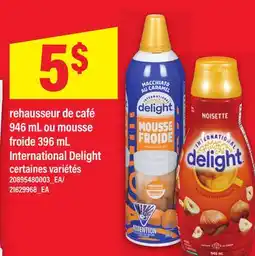 Maxi REHAUSSEUR DE CAFÉ, 946 ML OU MOUSSE FROIDE, 396 ML INTERNATIONAL DELIGHT offer
