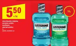 Maxi RINCE-BOUCHE LISTERINE | MOUTHWASH offer