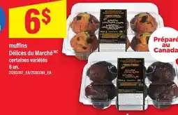Maxi MUFFINS DÉLICES DU MARCHÉ, 6 UN offer