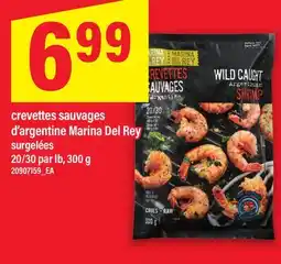 Maxi CREVETTES SAUVAGES D'ARGENTINE MARINA DEL REY, 20/30 PAR LB offer