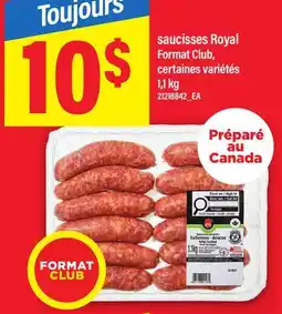 Maxi SAUCISSES ROYAL offer
