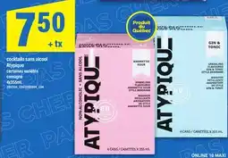 Maxi COCKTAILS SANS ALCOOL ATYPIQUE offer