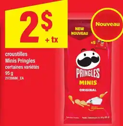 Maxi CROUSTILLES MINIS PRINGLES offer
