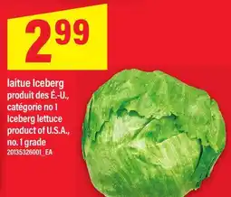 Maxi LAITUE ICEBERG | ICEBERG LETTUCE offer