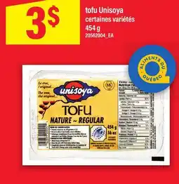Maxi TOFU UNISOYA offer