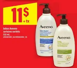Maxi LOTION AVEENO offer