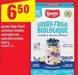Maxi GRUAU-FRIGO YUMI | OVERNIGHT OATS offer