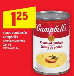 Maxi SOUPE CONDENSÉE CAMPBELL'S offer