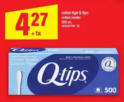 Maxi COTON-TIGE Q-TIPS COTTON SWABS, 500 UN offer