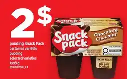 Maxi POUDING SNACK PACK | PUDDING offer