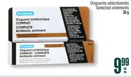 Jean Coutu PERSONNELLE Selected ointments offer