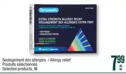 Jean Coutu PERSONNELLE Allergy relief Selected products offer