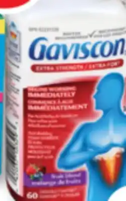 Familiprix GAVISCON, For acid reflux and heartburn, selected products offer