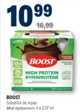 Familiprix BOOST, Meal replacement offer