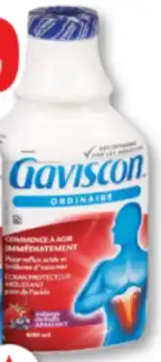 Familiprix Gaviscon Regular fruit blend soothing antiacid offer
