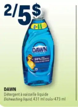 Familiprix DAWN Dishwashing liquid, 431 ml or 473 ml offer