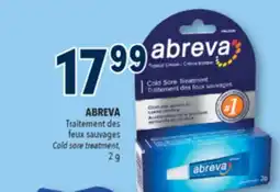 Familiprix ABREVA Cold sore treatment offer