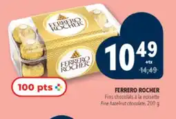 Familiprix FERRERO ROCHER, Fine hazelnut chocolate offer