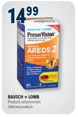 Familiprix BAUSCH + LOMB, Selected products offer