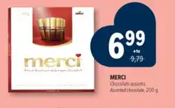 Familiprix MERCI, Assorted chocolates offer